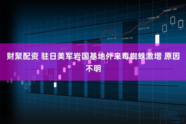 财聚配资 驻日美军岩国基地外来毒蜘蛛激增 原因不明