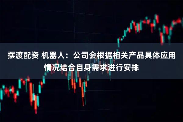 摆渡配资 机器人：公司会根据相关产品具体应用情况结合自身需求进行安排