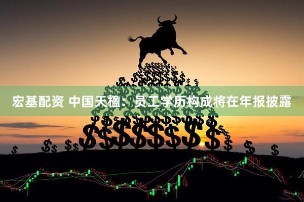 宏基配资 中国天楹：员工学历构成将在年报披露