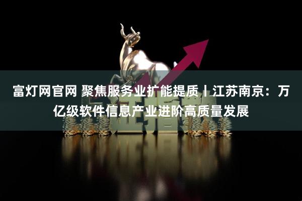 富灯网官网 聚焦服务业扩能提质丨江苏南京：万亿级软件信息产业进阶高质量发展